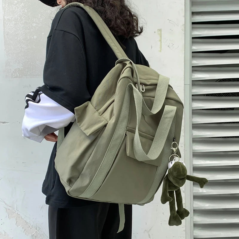Waterproof Nylon Backpack Girls