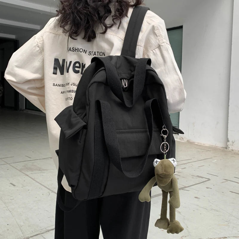 Waterproof Nylon Backpack Girls