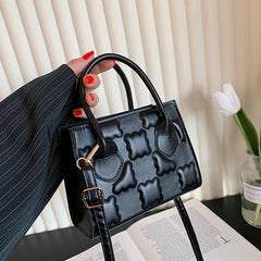 Small Handbags Women Shoulder Bag Pu Leather Crossbody Top Handle Bags