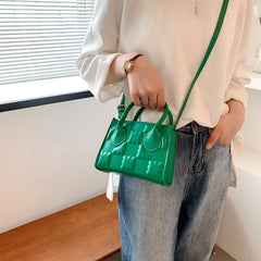 Small Handbags Women Shoulder Bag Pu Leather Crossbody Top Handle Bags