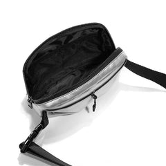 PU Leather Waist Bag For Women Men Outdoor Fanny Pack