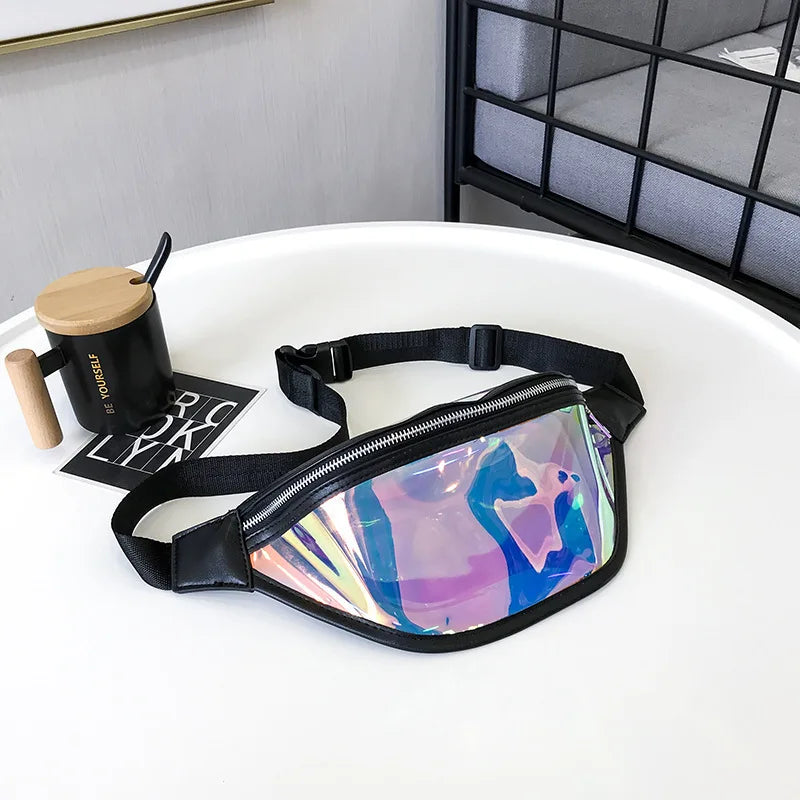 Holographic Sports Fanny Pack Waterproof Phone Pouch