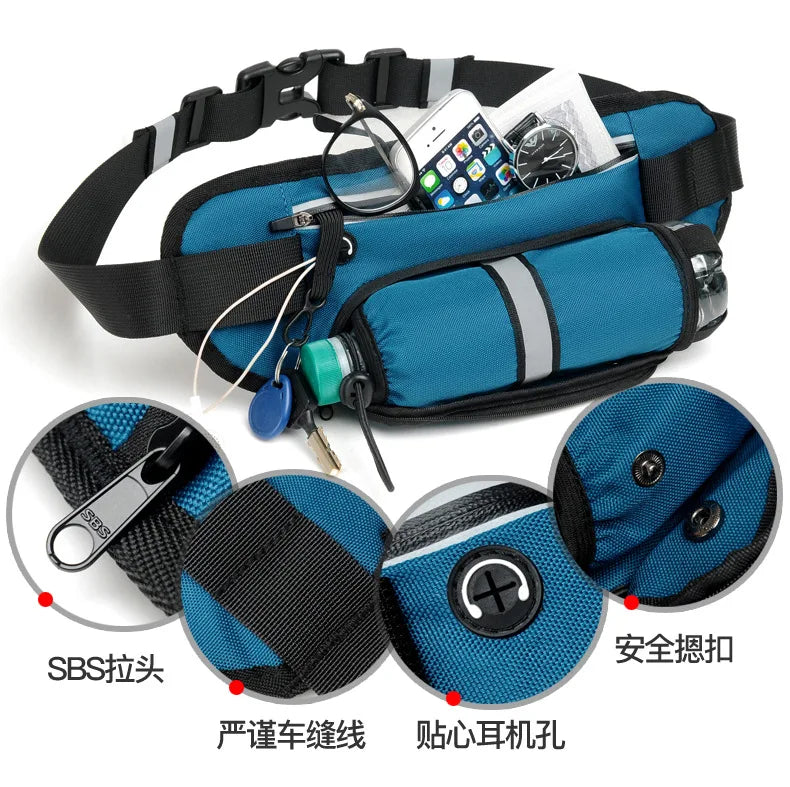 Waterproof Sports Waist Pack Outdoor Cycling Bag