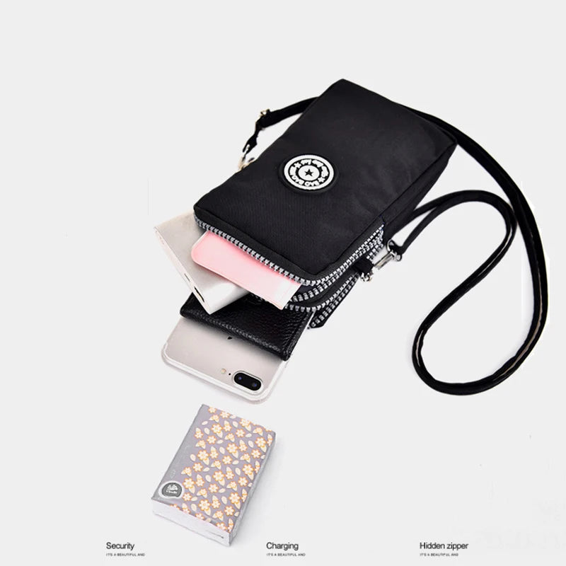 Sports Wallet Phone Bag For Mobile Shoulder Bag Pouch Case Belt Handbag
