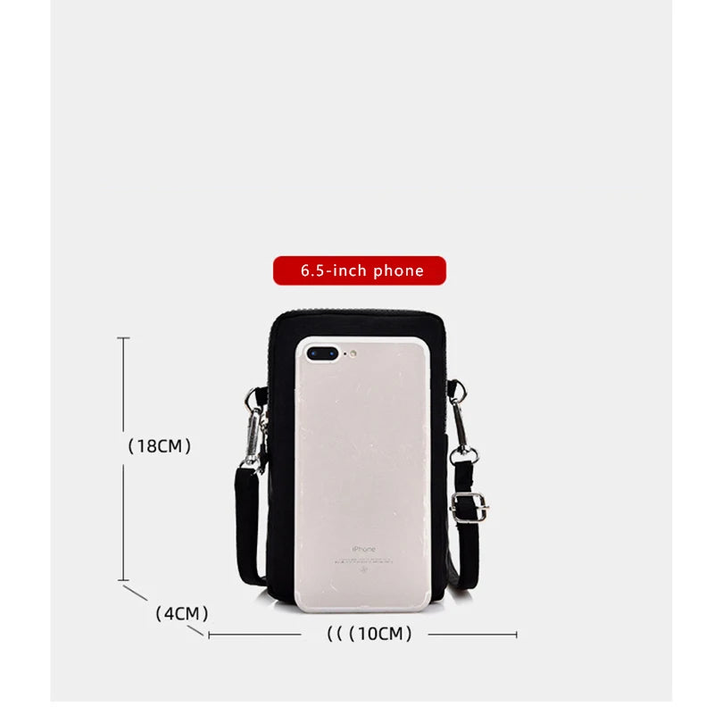 Sports Wallet Phone Bag For Mobile Shoulder Bag Pouch Case Belt Handbag