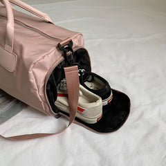 Dry Wet Separation Sports Yoga Fitness Bag Large Capacity Duffle Bag