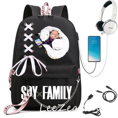 Spy x Family Anya Forger Backpack with USB Charging