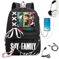 Spy x Family Anya Forger Backpack with USB Charging