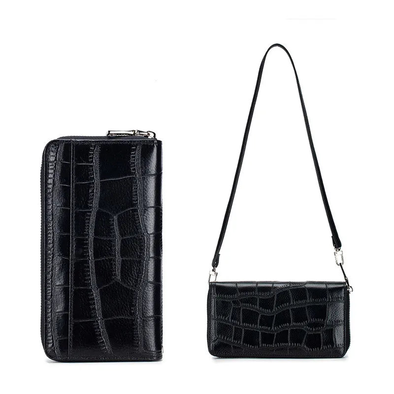 Stone Pattern Shoulder Bag Crossbody Clutch Women Hand