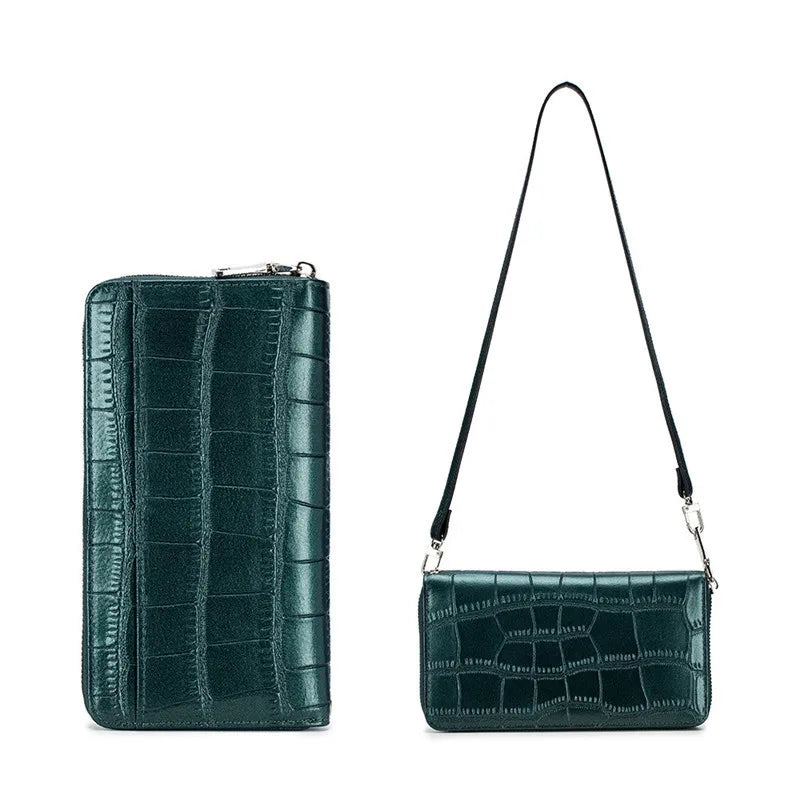 Stone Pattern Shoulder Bag Crossbody Clutch Women Hand