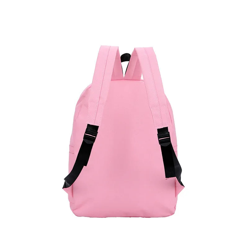 Printed Leaves College Backpack for Students
