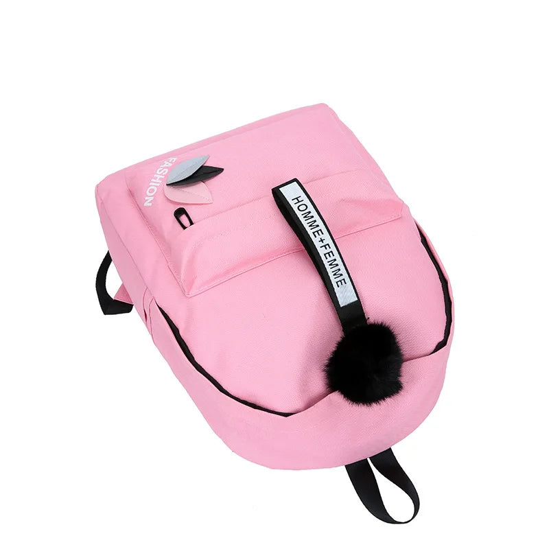 Leaves College Stylish Backpack for Women