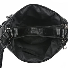 Women Leather Shoulder Bags High Casual Tote Bags Large Capacity Handbags