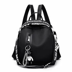 Women Backpack Oxford School Backpack Lady Rucksack Shoulder Bag Tote