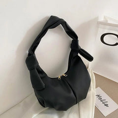Women Shoulder Bag Pu Leather Handbags Solid Tote Bag