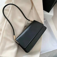 French Stick Handbag Pu Leisure Armpit Bag Solid Handbag2021