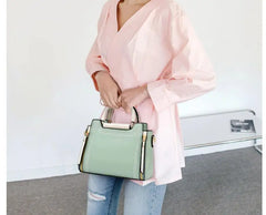 Stylish Leather Handbags, Matching Shoulder Bags, Large Capacity