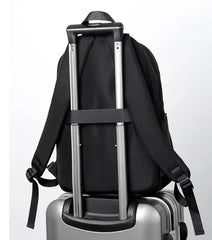 Men's Nylon Business Backpack Large Capacity Travel Backpack