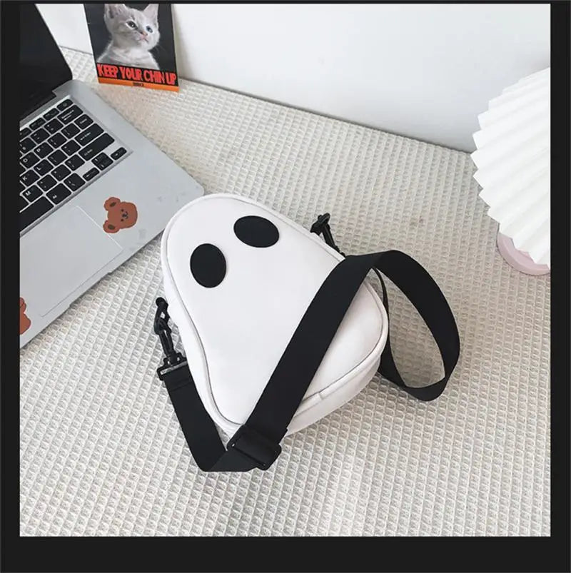 Funny Devil Ghost Crossbody Bag Unisex