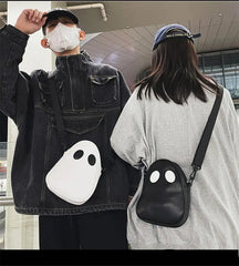 Funny Devil Ghost Crossbody Bag Unisex
