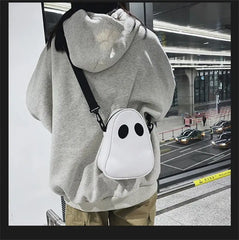 Funny Devil Ghost Crossbody Bag Unisex