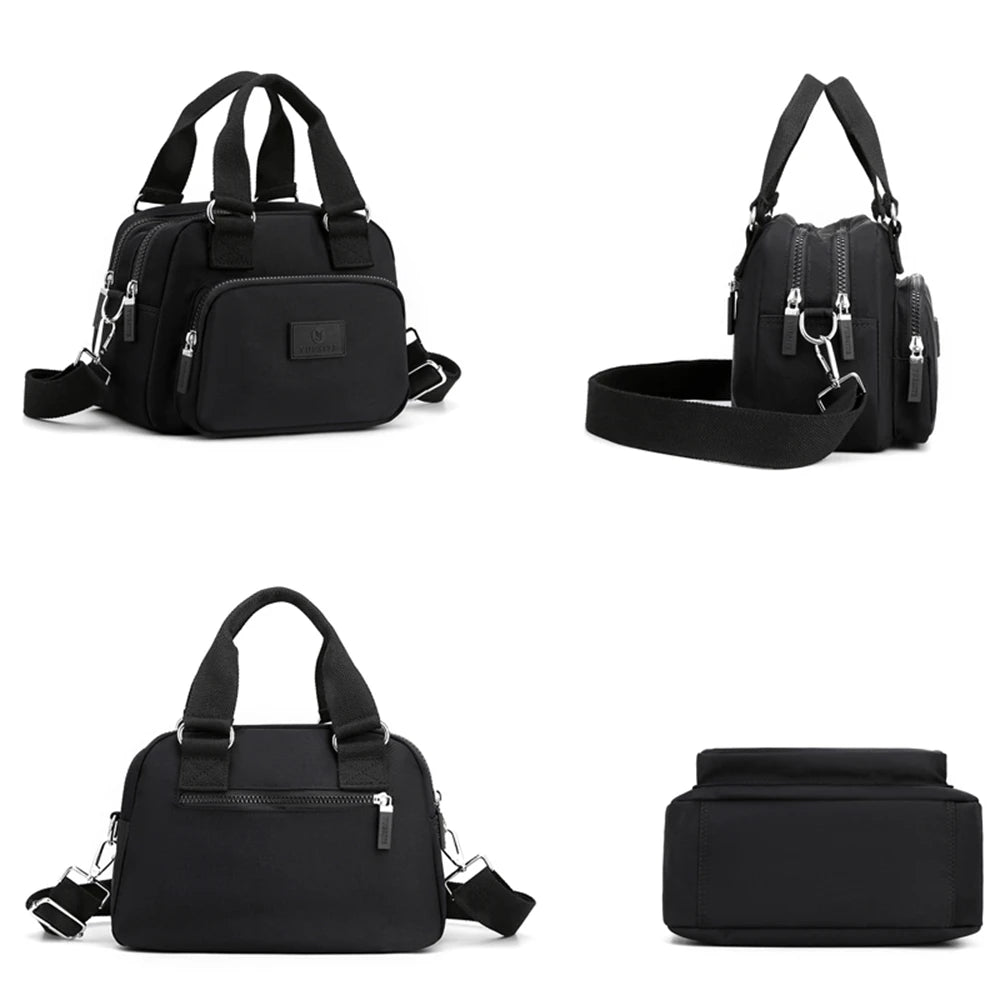 Multifunctional Women's Handbag High Nylon Ladies Shoulder Bag