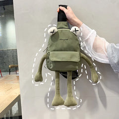 Cartoon Frog Bag Casual Messenger Bag Small Shoulder Crossbody Bag