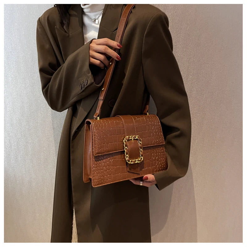 Retro One Shoulder Cross Body Women's Bag