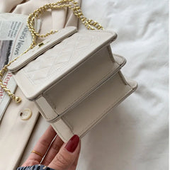 Diamond Chain Shoulder Bag Women's Crossbody Purse