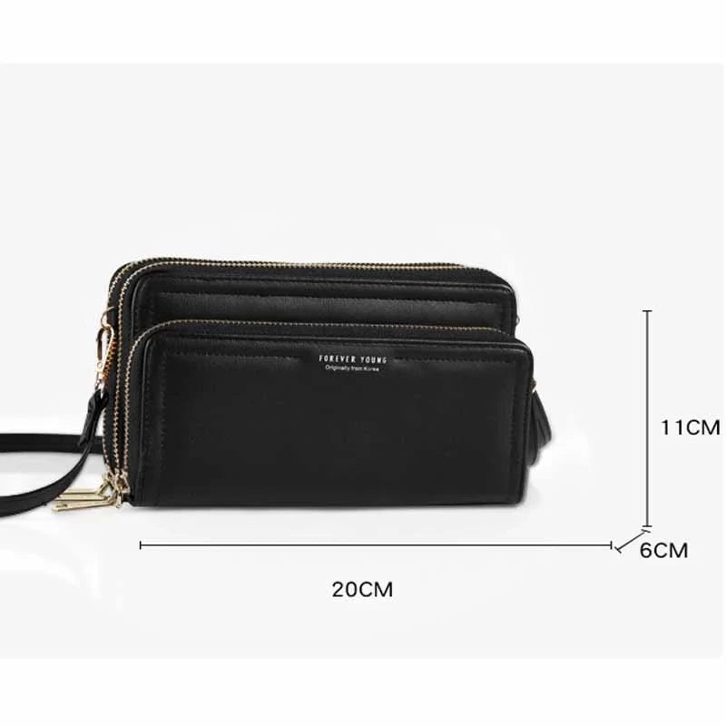 Stylish Women Shoulder Bag Large Capacity Square Messenger Bag