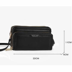 Stylish Women Shoulder Bag Large Capacity Square Messenger Bag