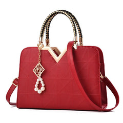 Summer Flap Leather Shoulder Bag Famous Crossbody Zipper Handbag