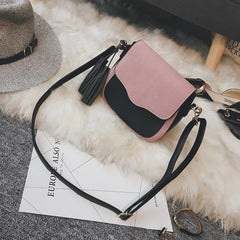 Tassel Women's Shoulder Bag Ladies Crossbody Bag Retro Messenger Bag