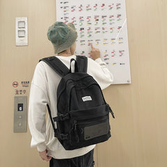 Teenage Girl Boy Student Backpack Waterproof Women Schoolbag Large Capicity