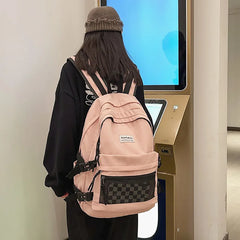 Teenage Girl Boy Student Backpack Waterproof Women Schoolbag Large Capicity