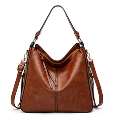 Soft Shoulder Bag Women's Handbag Solid Crossbody Purse Light