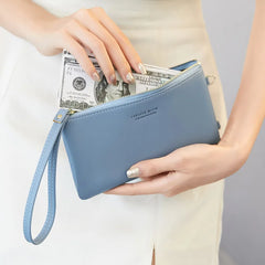 Touch Screen Mobile Phone Female Bag Large Capacity Pure Messenger Women Wallet