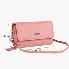 Touch Screen Mobile Phone Women Shoulder Bag Large Capacity Crossbody Purse