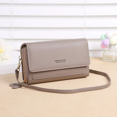 Touch Screen Mobile Phone Women Shoulder Bag Large Capacity Crossbody Purse