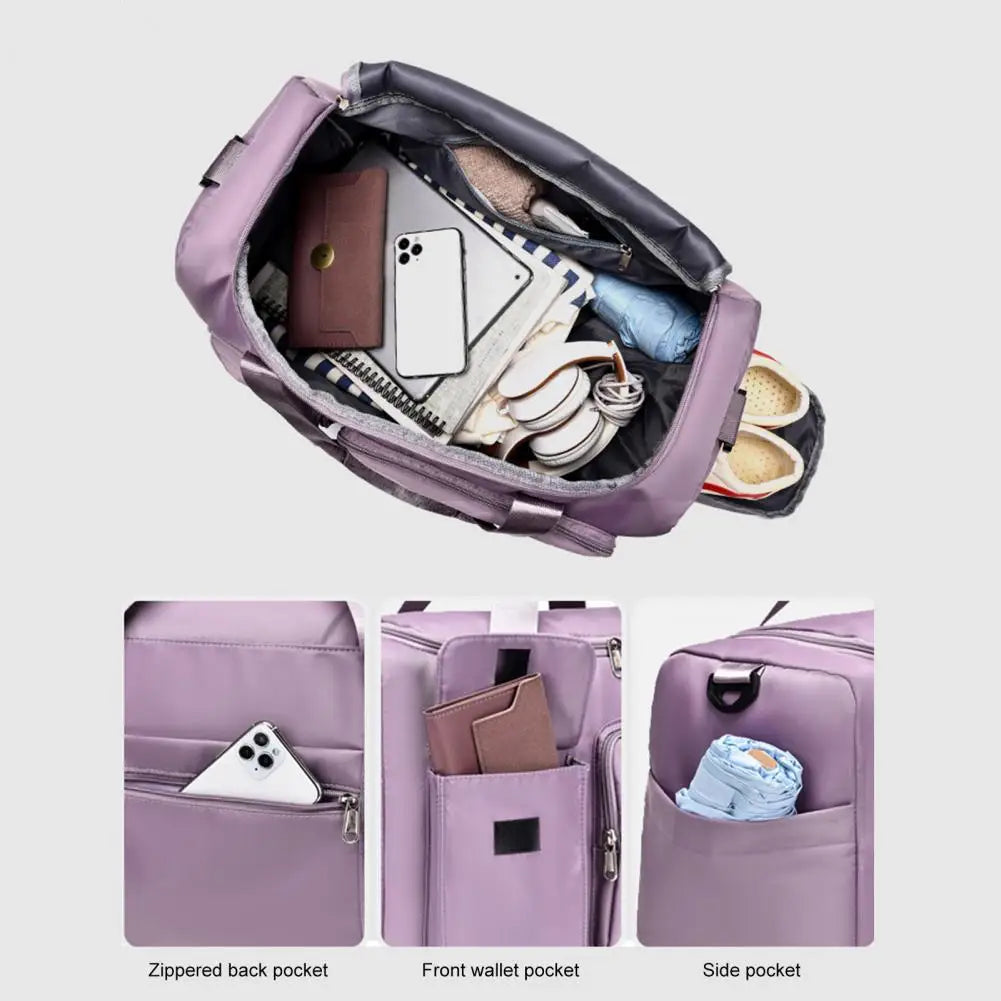 Travel Bag Hand Luggage Duffle Bag Waterproof Sports Bags Fitness Yoga Gym Bag