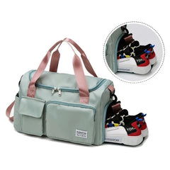 Waterproof Sports Bag Fitness Gym Bag Weekend Bag For Women