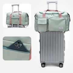 Waterproof Sports Bag Fitness Gym Bag Weekend Bag For Women