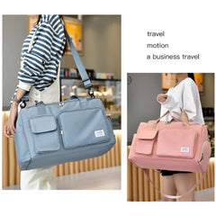 Travel Bag Hand Luggage Duffle Bag Waterproof Sports Bags Fitness Yoga Gym Bag