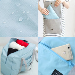 Ladies Waterproof Travel Bag Portable Storage Bag Foldable Yoga Luggage Bags