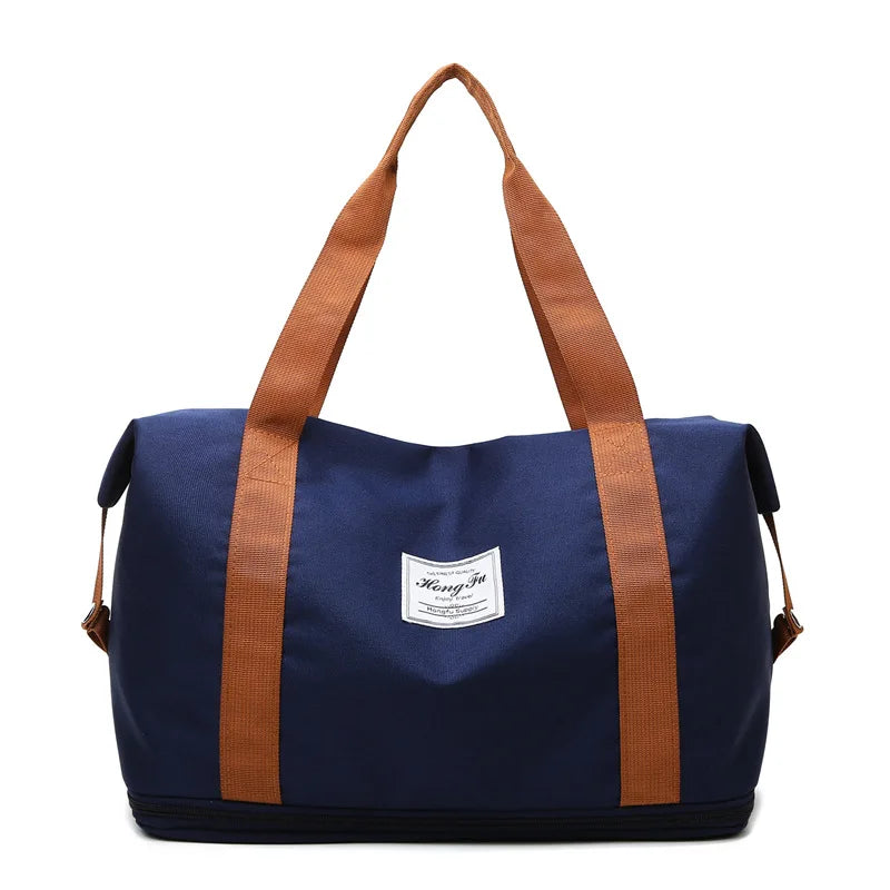 Large Capacity Duffle Bag Multifunctional Weekend Travel Bag