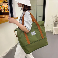 Large Capacity Duffle Bag Multifunctional Weekend Travel Bag