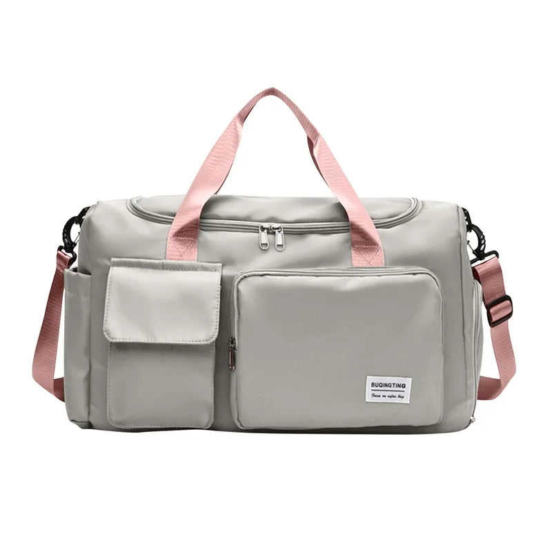 Waterproof Nylon Sports Gym Bag Women's Crossbody Bags