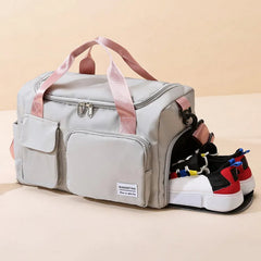 Waterproof Nylon Sports Gym Bag Women's Crossbody Bags