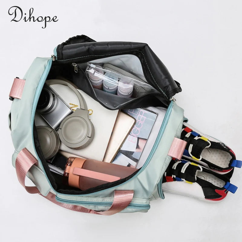 Large Capacity Waterproof Nylon Women's Shoulder Bag