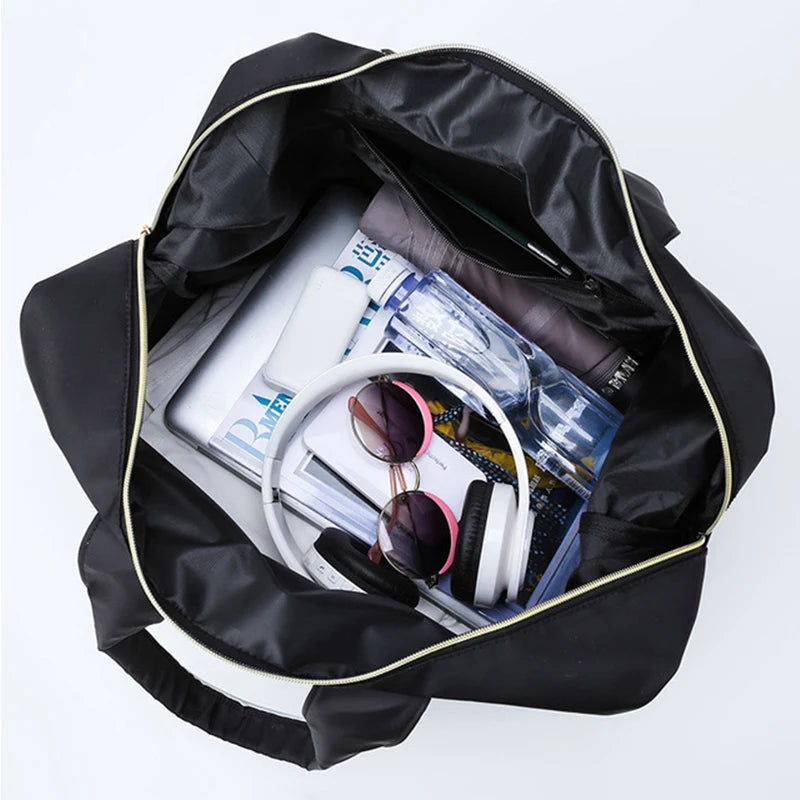Women's Duffle Bag Large Capacity Handbag Sports Bag Weekend Travel Duffle